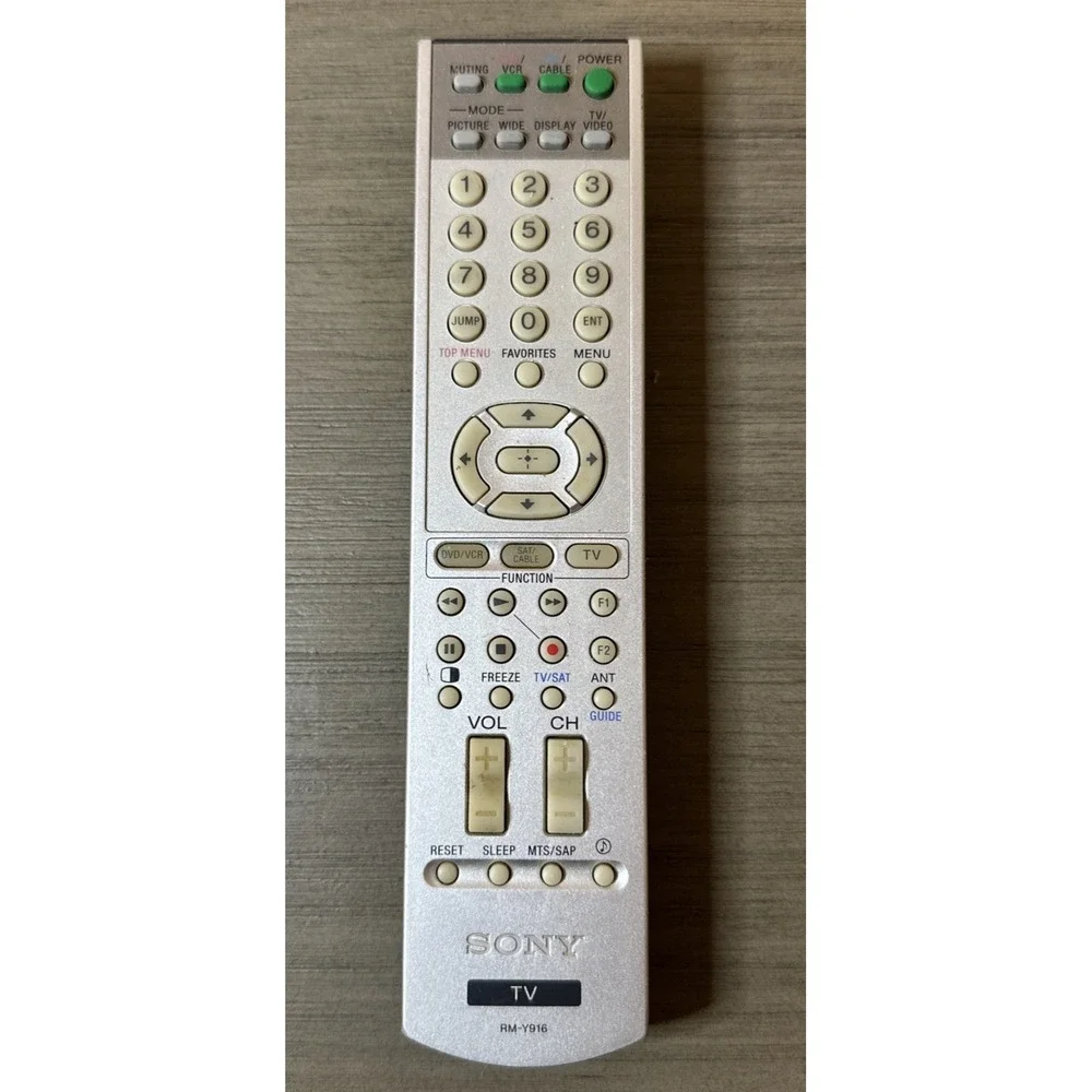 Sony TV Remote Control RM-Y916 - Picture 1 of 7